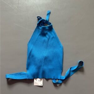 NWT Zara Blue Top